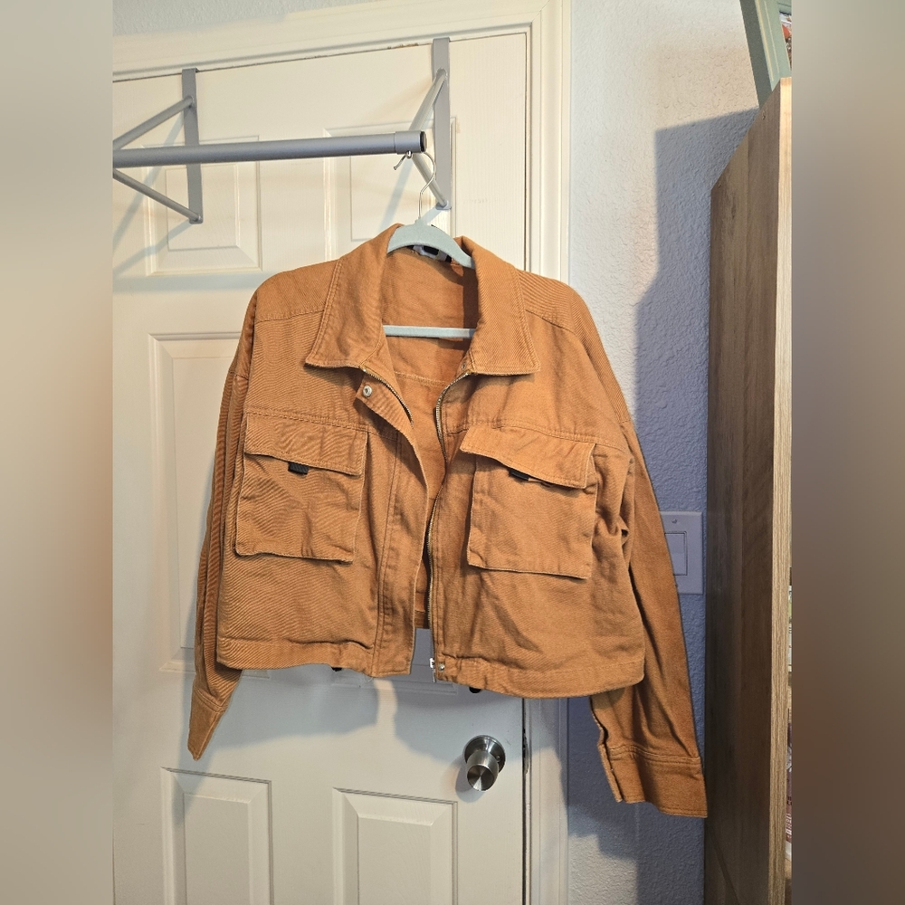 Forever 21 2X Women's Tan Jacket